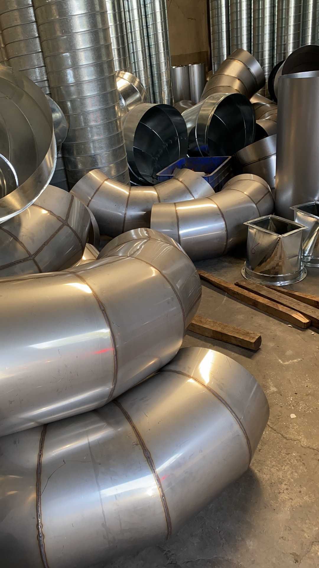 不銹鋼管道加工1