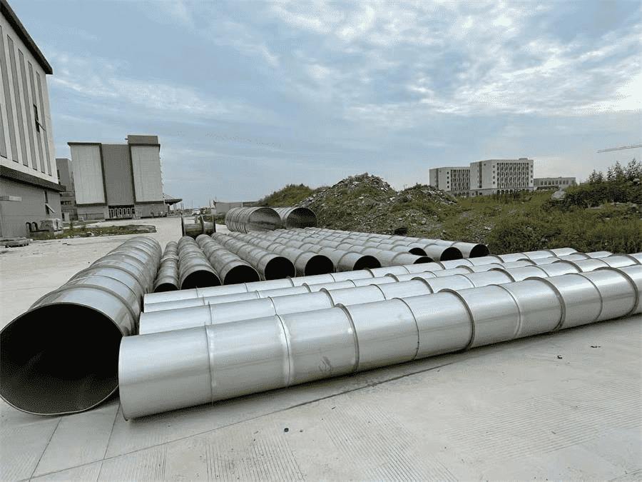 不銹鋼管道加工5